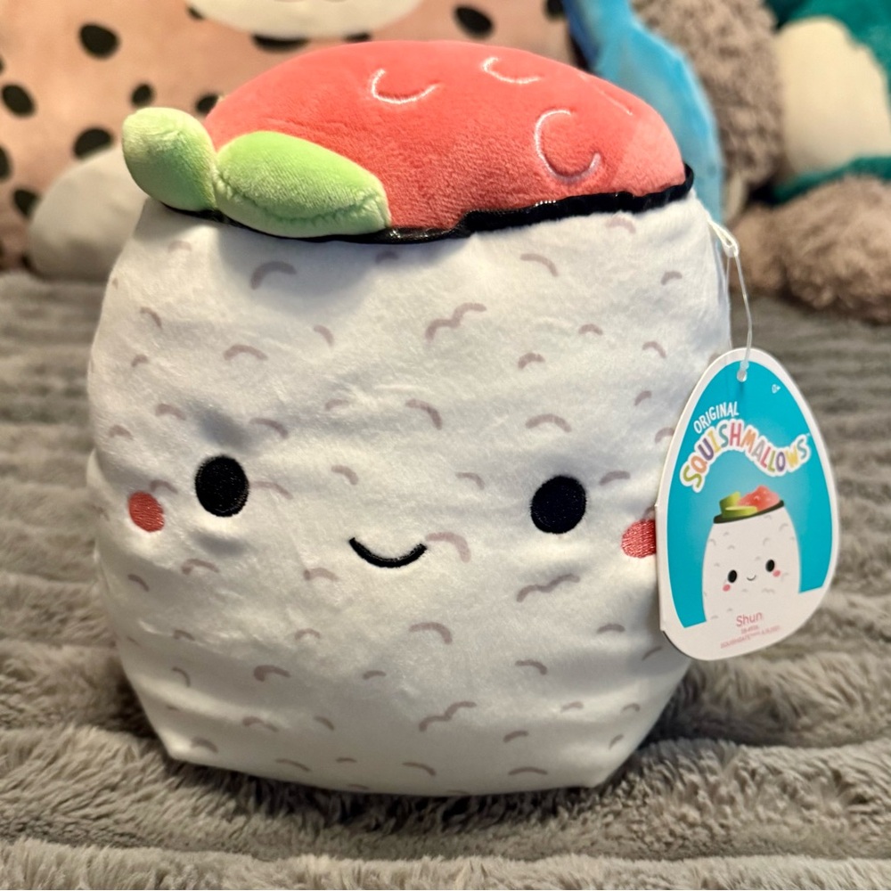 NWT Original Squishmallows Shun the Sushi 8”